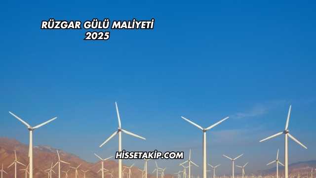 Rüzgar Gülü Maliyeti 2025