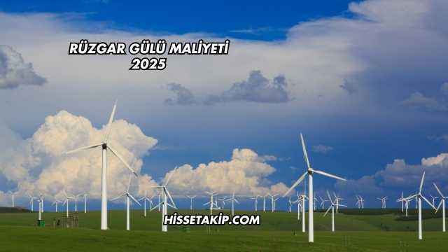 Rüzgar Gülü Maliyeti 2025
