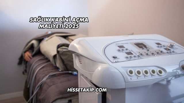 Sağlık Kabini Açma Maliyeti 2025