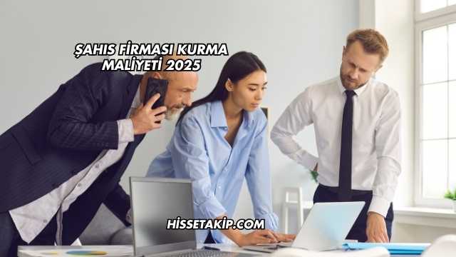 Şahıs Firması Kurma Maliyeti 2025