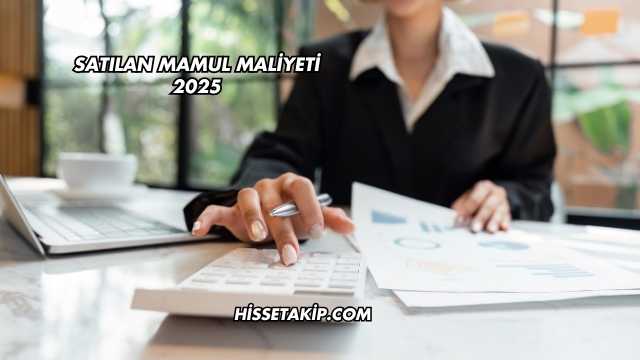 Satılan Mamul Maliyeti 2025
