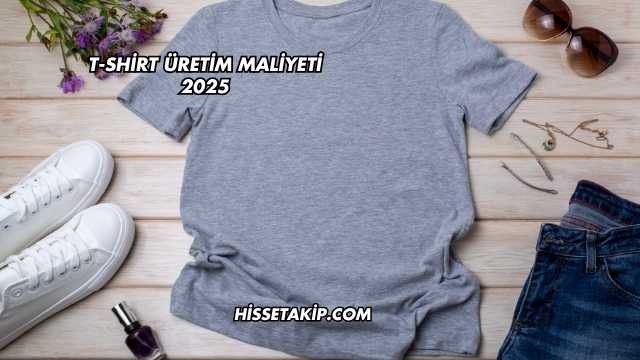 T-Shirt Üretim Maliyeti 2025