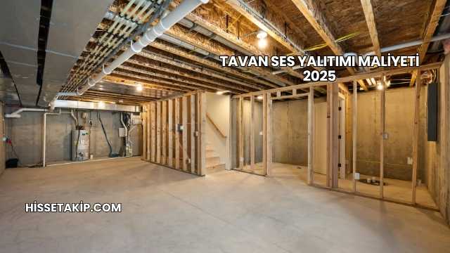 Tavan Ses Yalıtımı Maliyeti 2025
