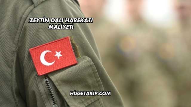 Zeytin Dalı Harekatı Maliyeti