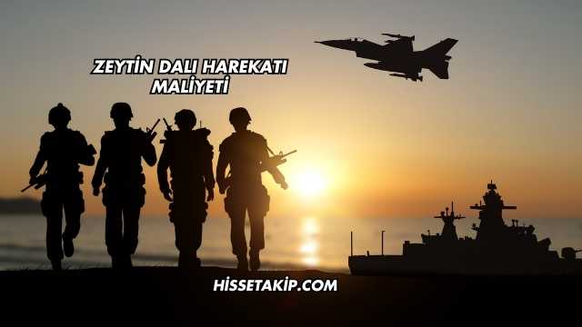 Zeytin Dalı Harekatı Maliyeti