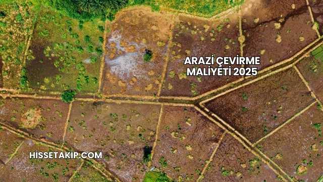 Arazi Çevirme Maliyeti 2025