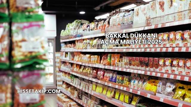 Bakkal Dükkanı Açma Maliyeti 2025