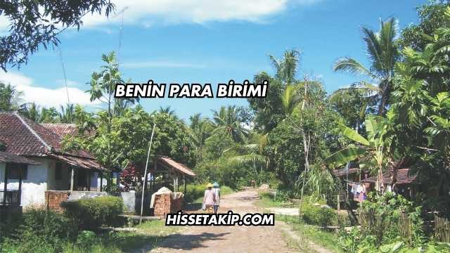 Benin Para Birimi