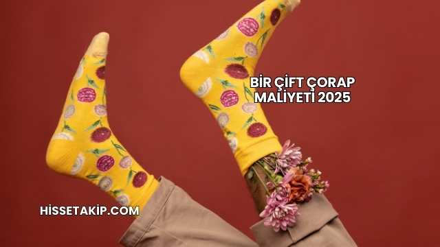 Bir Çift Çorap Maliyeti 2025