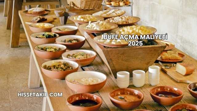Büfe Açma Maliyeti 2025