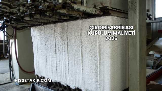 Çırçır Fabrikası Kurulum Maliyeti 2025