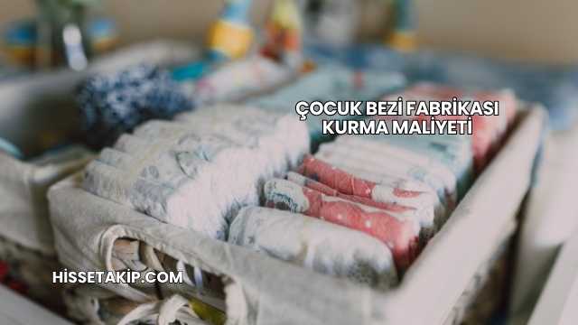 Çocuk Bezi Fabrikası Kurma Maliyeti