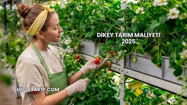 Dikey Tarım Maliyeti 2025