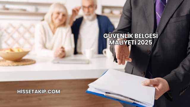 Güvenlik Belgesi Maliyeti 2025