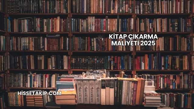 Kitap Çıkarma Maliyeti 2025