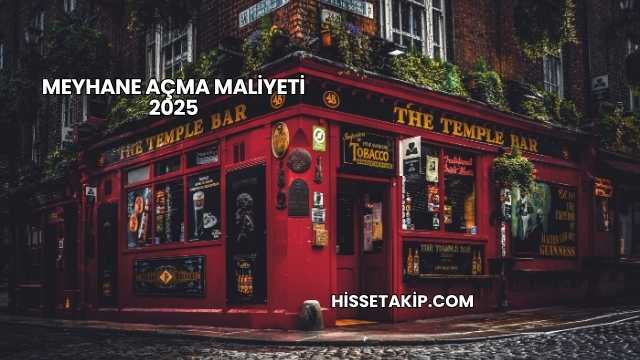 Meyhane Açma Maliyeti 2025