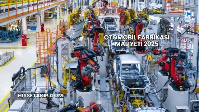 Otomobil Fabrikası Maliyeti 2025