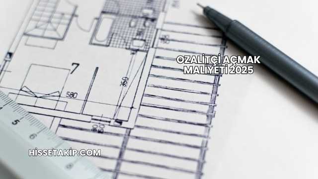 Ozalitçi Açmak Maliyeti 2025