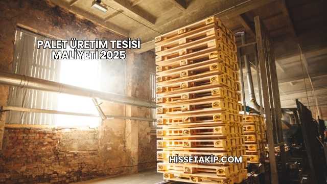 Palet Üretim Tesisi Maliyeti 2025