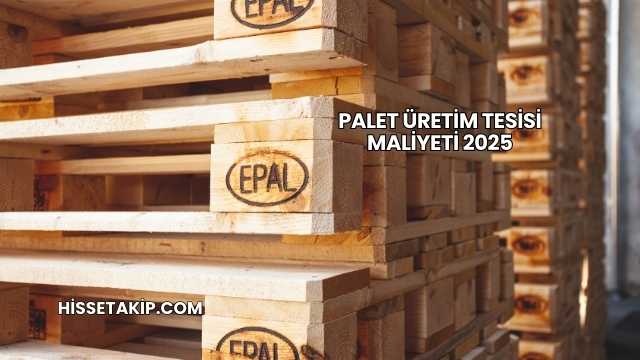 Palet Üretim Tesisi Maliyeti 2025
