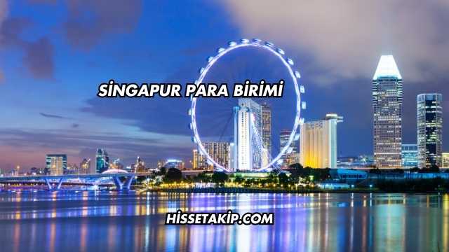 Singapur Para Birimi