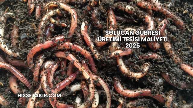 Solucan Gübresi Üretimi Tesisi Maliyeti 2025