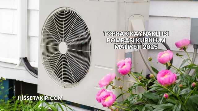 Toprak Kaynaklı Isı Pompası Kurulum Maliyeti 2025