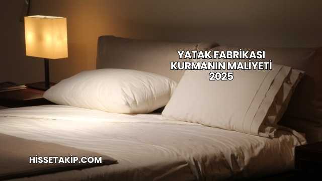 Yatak Fabrikası Kurmanın Maliyeti 2025