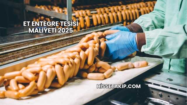Et Entegre Tesisi Maliyeti 2025
