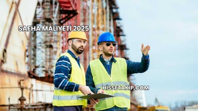 Safha Maliyeti 2025