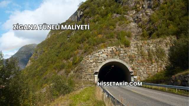 Zigana Tüneli Maliyeti