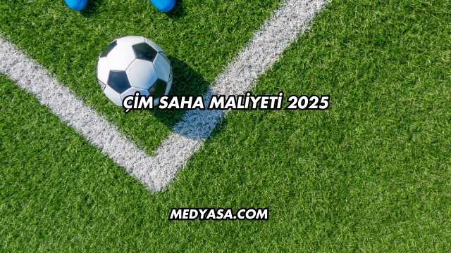 Çim Saha Maliyeti 2025
