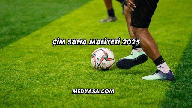 Çim Saha Maliyeti 2025